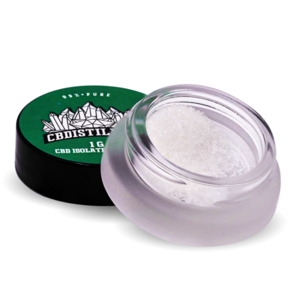 99+% Pure CBD Isolate Powder from Hemp