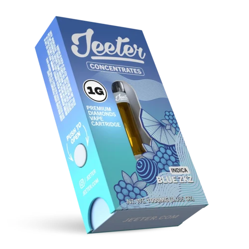 Buy Blue Zkz Jeeter Diamond THC Cartridges Europe