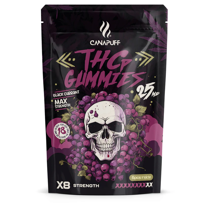 Order THCp Gummies Black Currant Norway