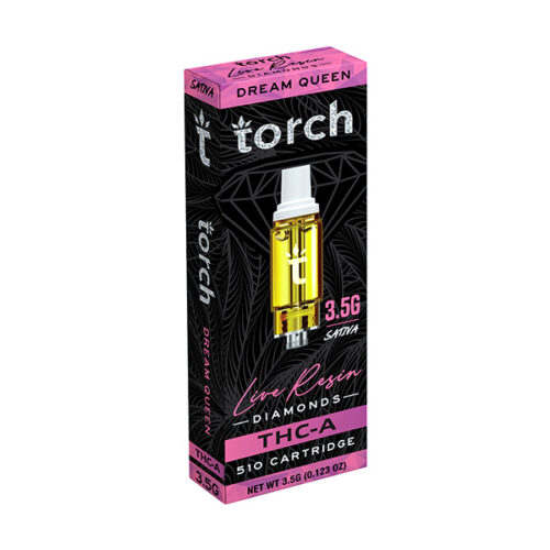 Torch Live Resin Diamonds THC-A Cartridge 3.5g